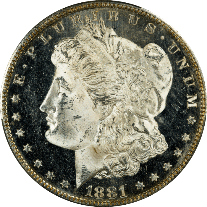 1881-S Morgan Dollar ($1) OBVERSE Image