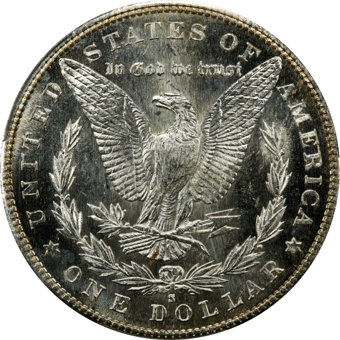 1881-S Morgan Dollar ($1) REVERSE Image