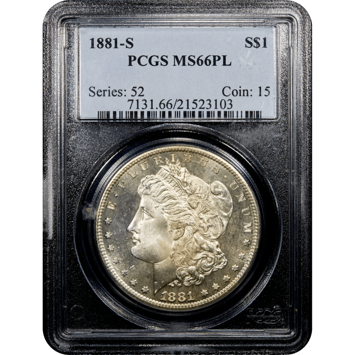 1881-S Morgan Dollar ($1) Obverse Slab Image