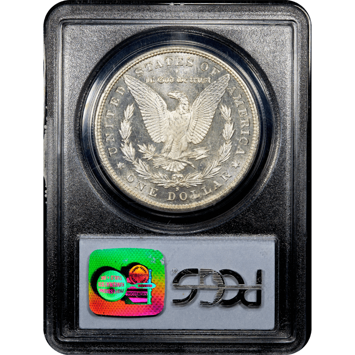 1881-S Morgan Dollar ($1) Reverse Slab Image