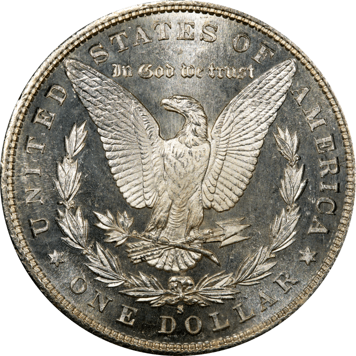 1881-S Morgan Dollar ($1) Reverse Image