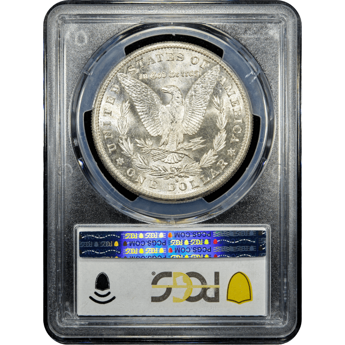 1881-S Morgan Dollar ($1) Reverse Slab Image