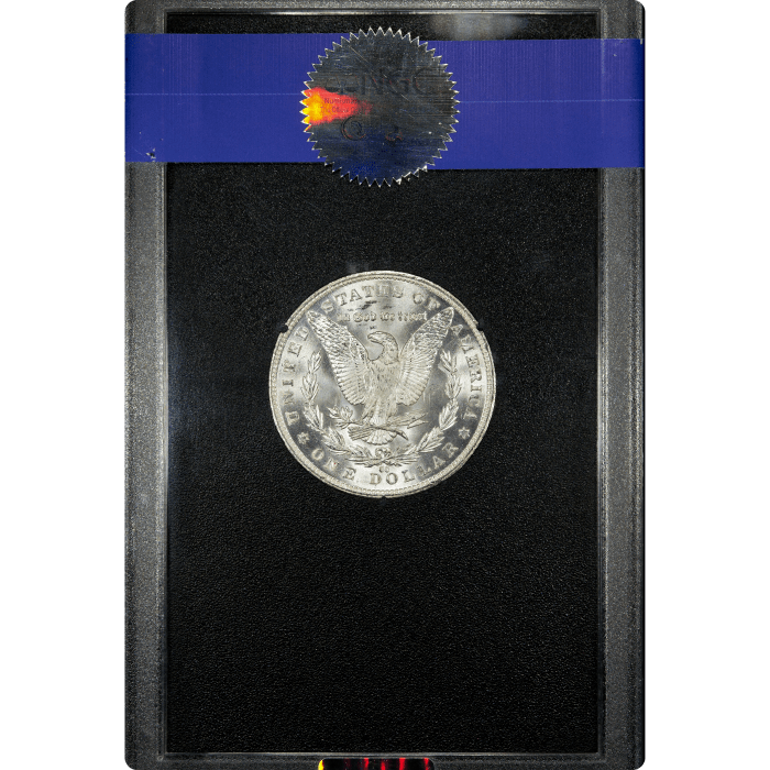 1882-CC GSA Morgan Dollar ($1) Reverse Slab Image