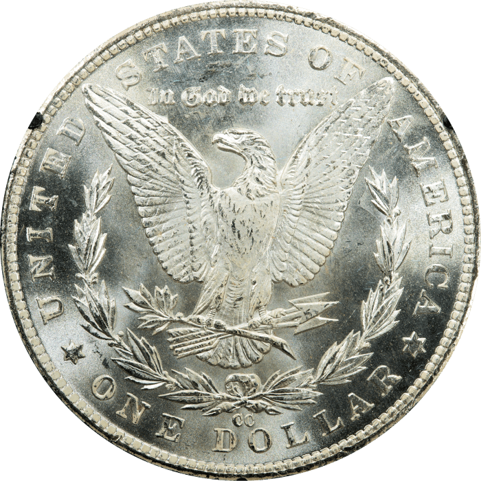 1882-CC GSA Morgan Dollar ($1) Reverse Image