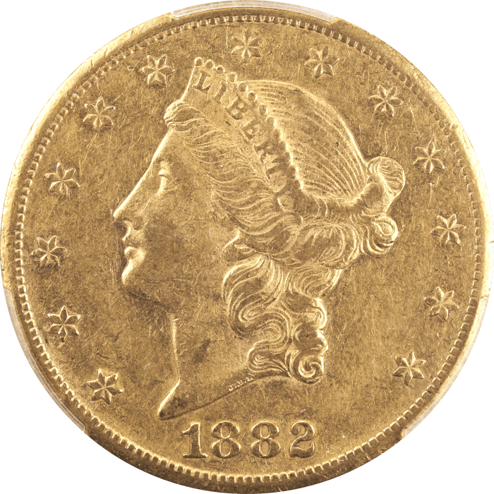 1882-CC Liberty Gold Double Eagle ($20) OBVERSE Image