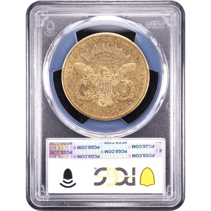 1882-CC Liberty Gold Double Eagle ($20) SLAB Image