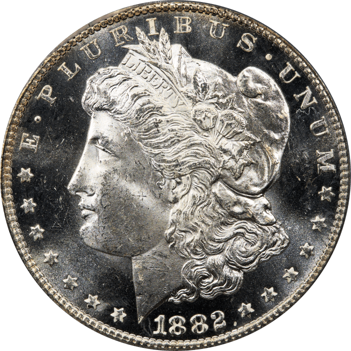 1882-CC Morgan Dollar ($1) Obverse Image
