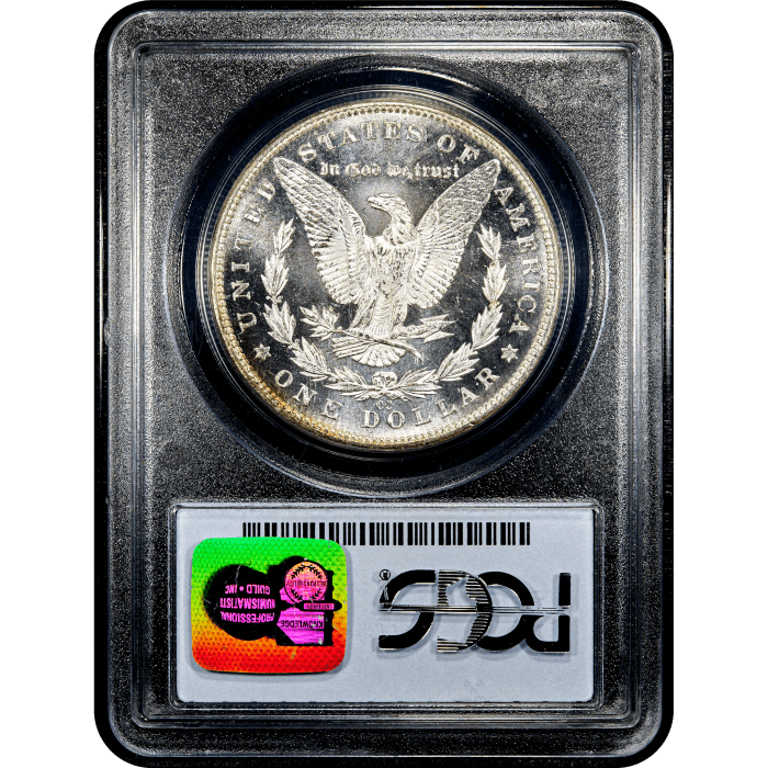 1882-CC Morgan Dollar ($1) Reverse Slab Image