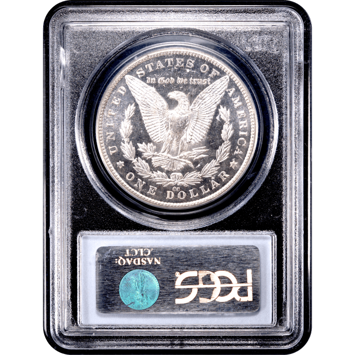 1882-CC Morgan Dollar ($1) Reverse Slab Image