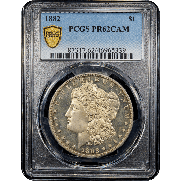 1882 Morgan Dollar ($1) SLAB Image