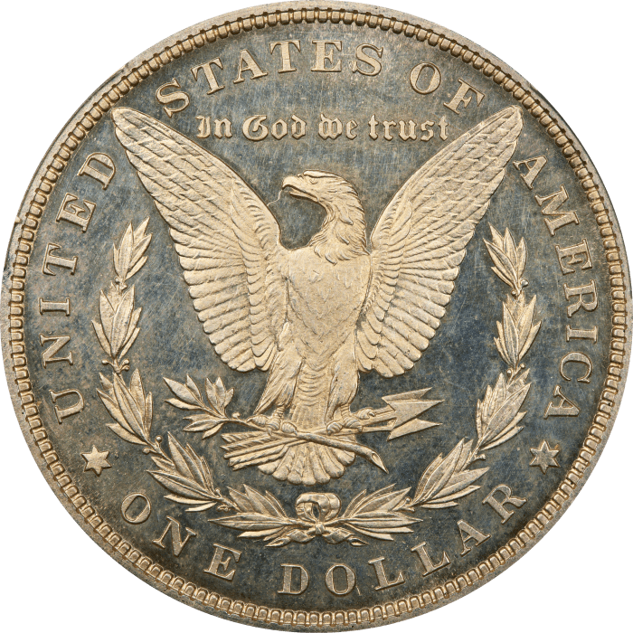 1882 Morgan Dollar ($1) REVERSE Image