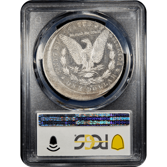 1882-O Morgan Dollar ($1) Error - Struck 10 Percent Off-Center SLAB Image