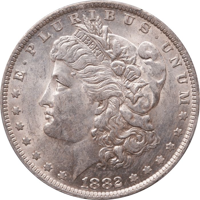 1882-O/S Morgan Dollar ($1) Strong Obverse Image
