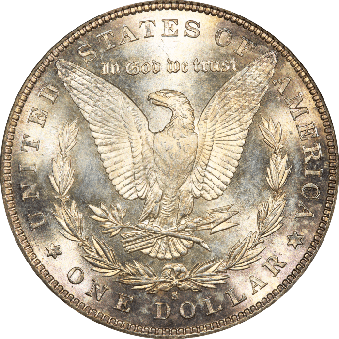 1882-S Morgan Dollar ($1) Reverse Image