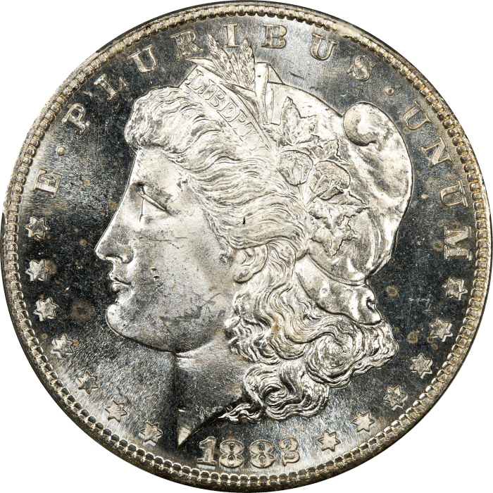 1882-S Morgan Dollar ($1) OBVERSE Image