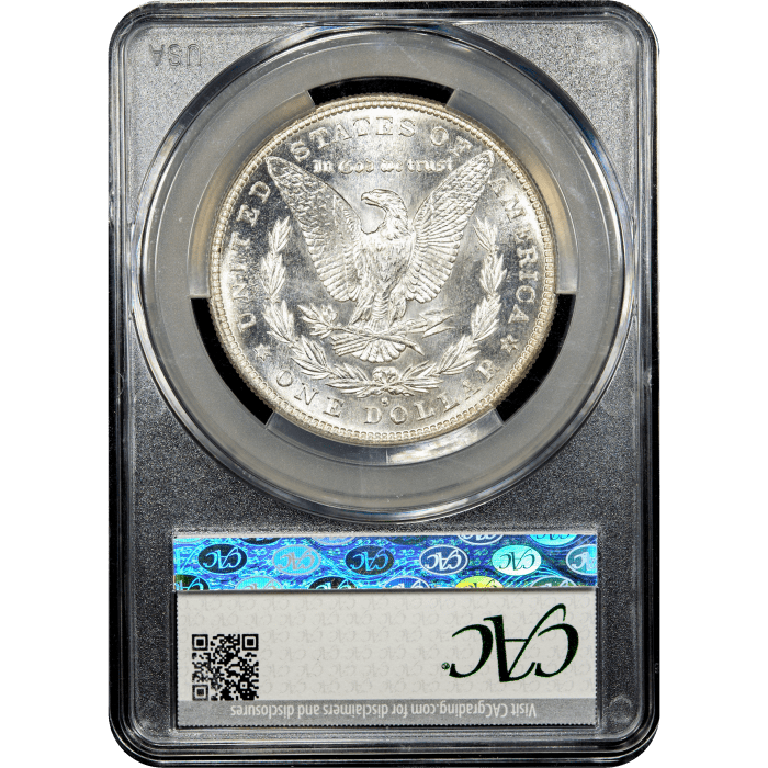 1882-S Morgan Dollar ($1) Reverse Slab Image