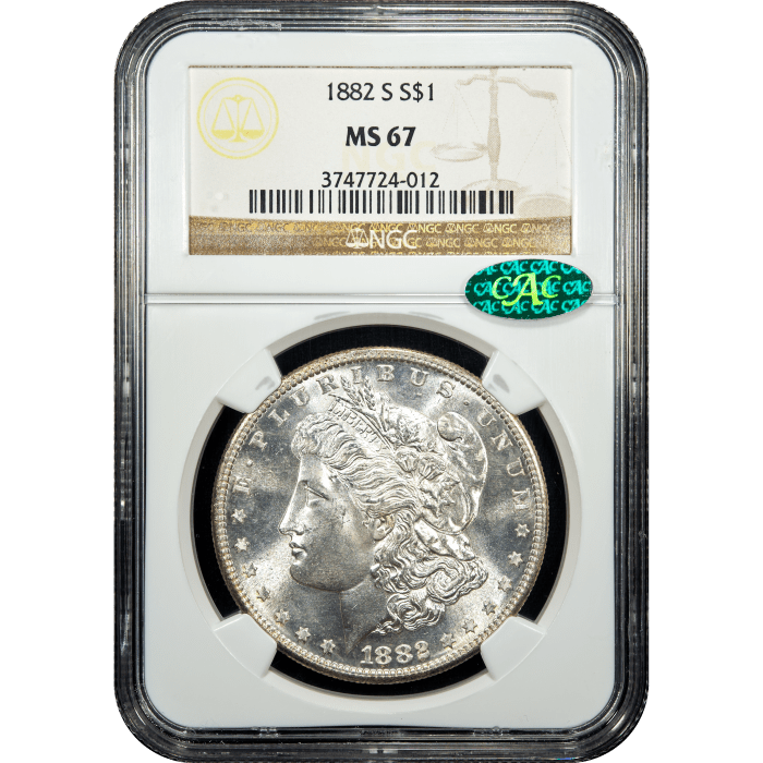 1882-S Morgan Dollar ($1) SLAB Image
