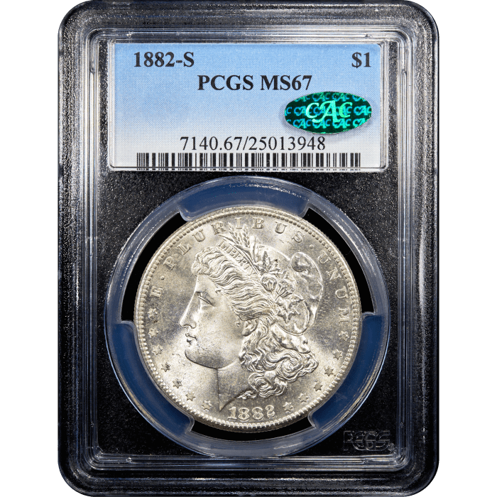 1882-S Morgan Dollar ($1) Obverse Slab Image