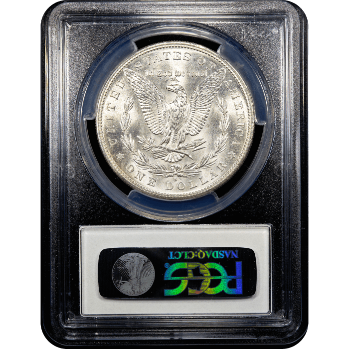 1882-S Morgan Dollar ($1) Reverse Slab Image