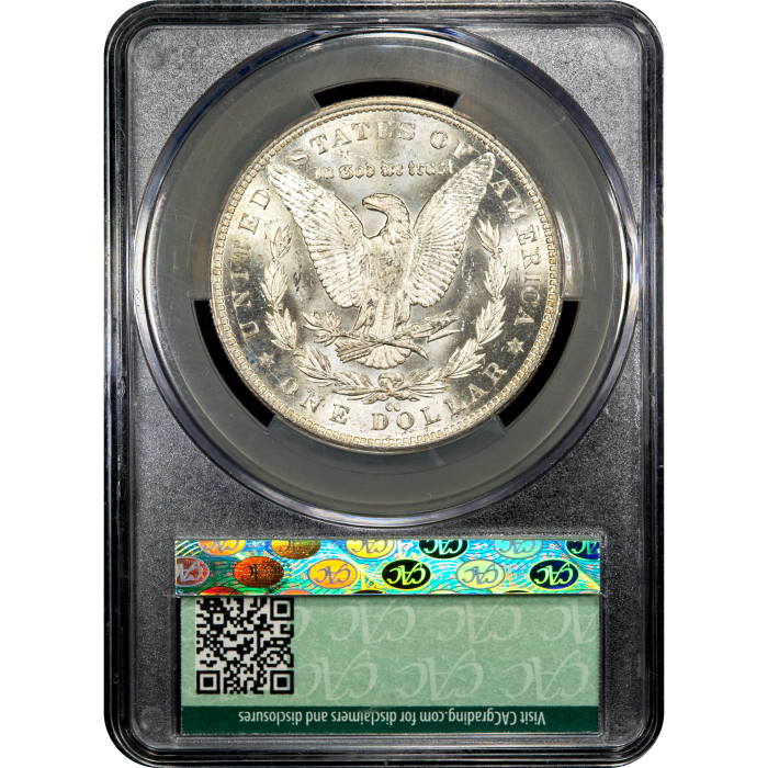 1883-CC Morgan Dollar ($1) Reverse Slab Image