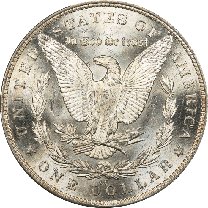 1883-CC Morgan Dollar ($1) Reverse Image
