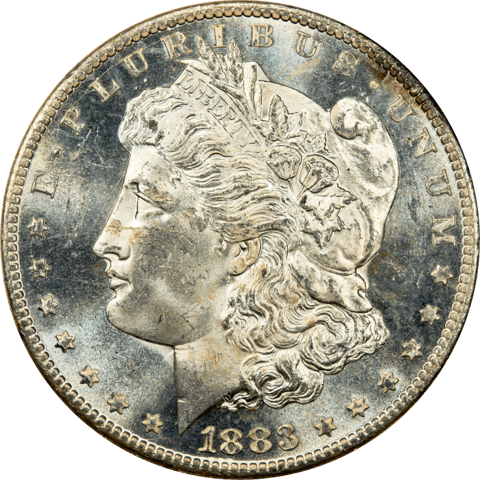 1883-CC Morgan Dollar ($1) GSA Obverse Image