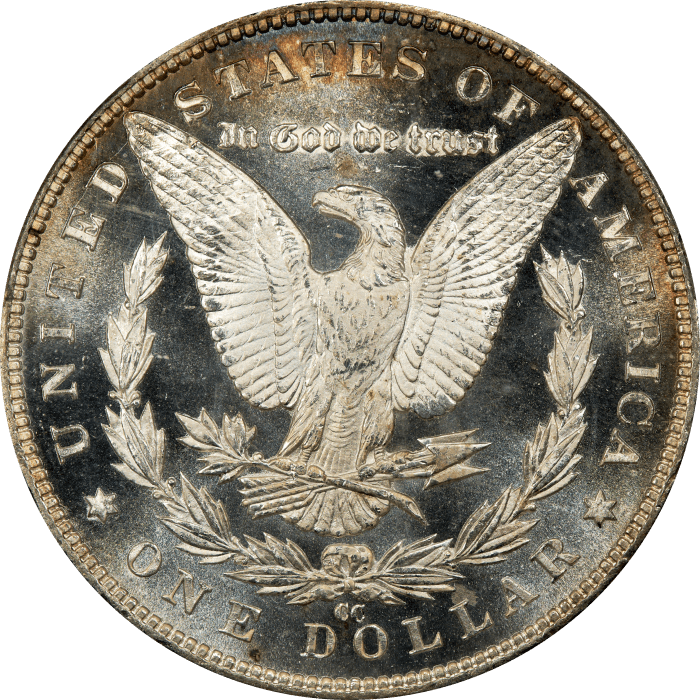 1883-CC Morgan Dollar ($1) Reverse Image
