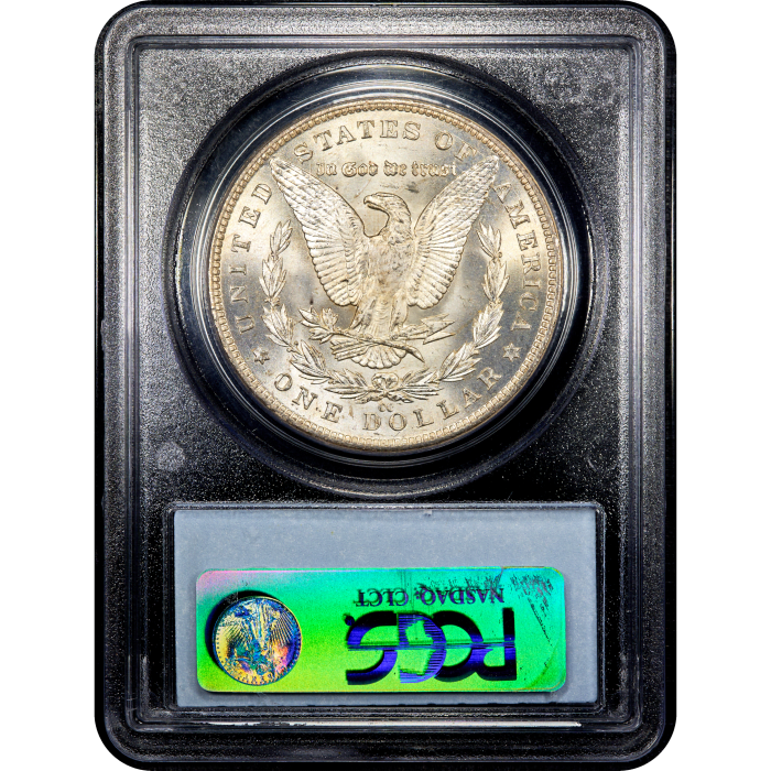 1883-CC Morgan Dollar Reverse Slab Image