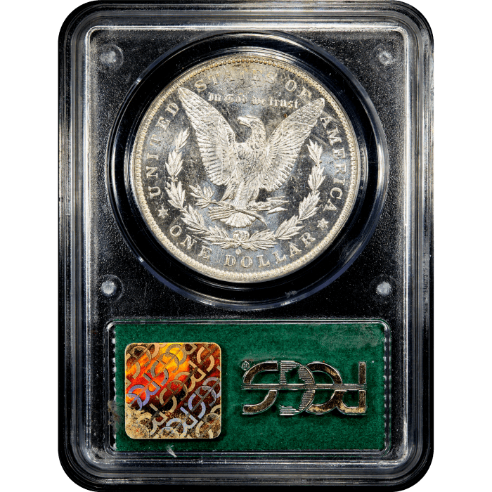 1883-O Morgan Dollar ($1) OGH Reverse Slab Image