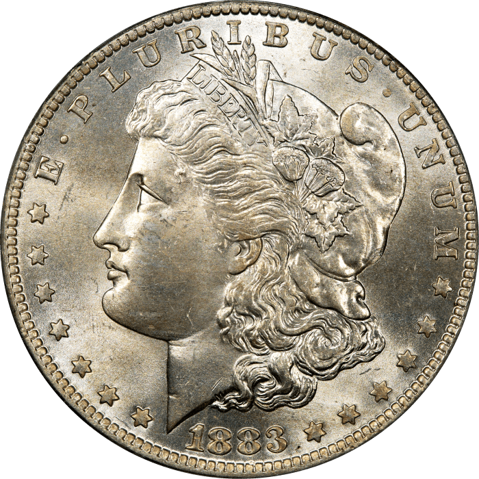 1883-O Morgan Dollar ($1) OGH OBVERSE Image