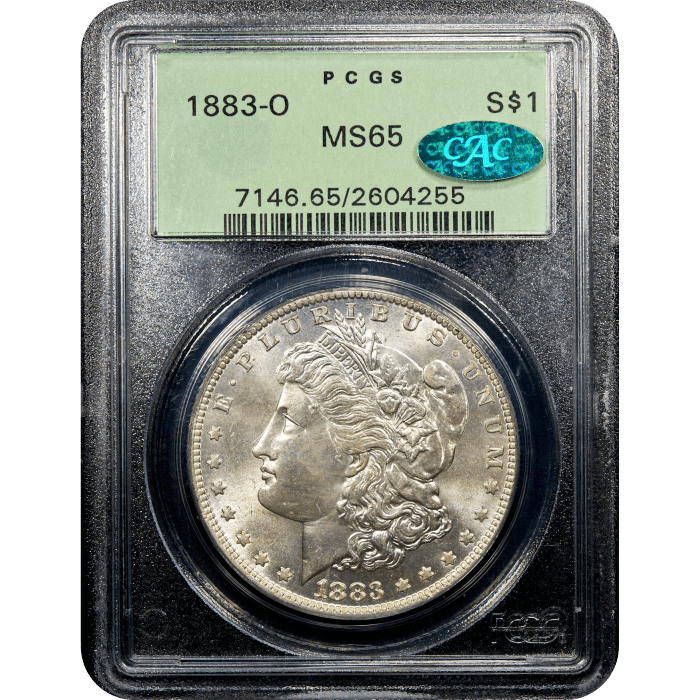 1883-O Morgan Dollar ($1) OGH Obverse Slab Image