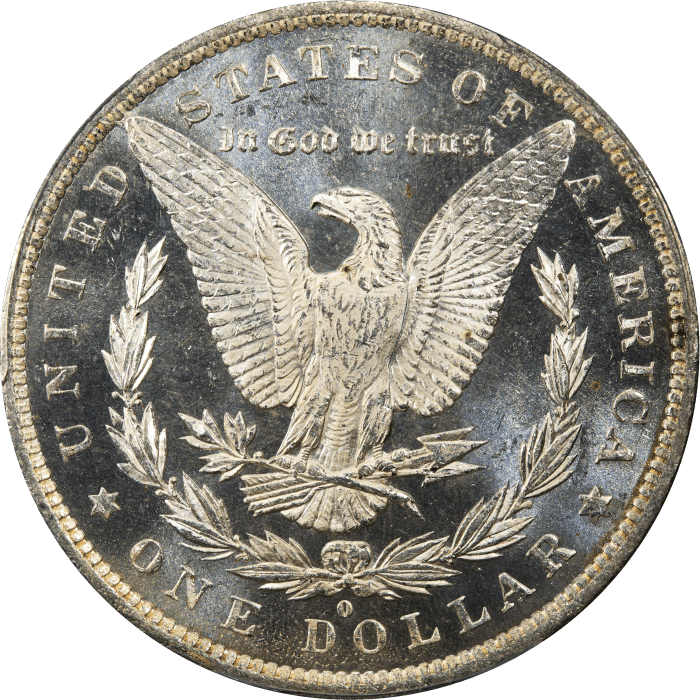 1883-O Morgan Dollar ($1) Reverse Image