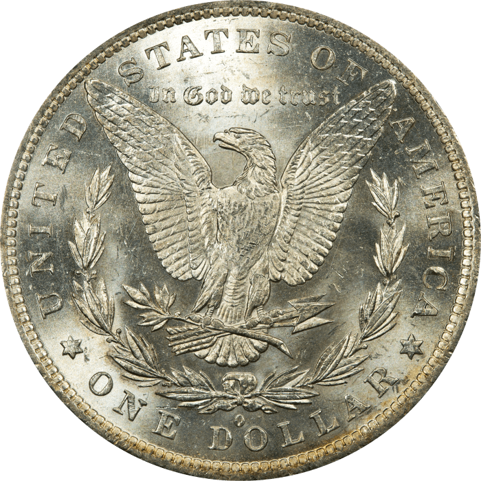 1883-O Morgan Dollar ($1) Rattler Reverse Image
