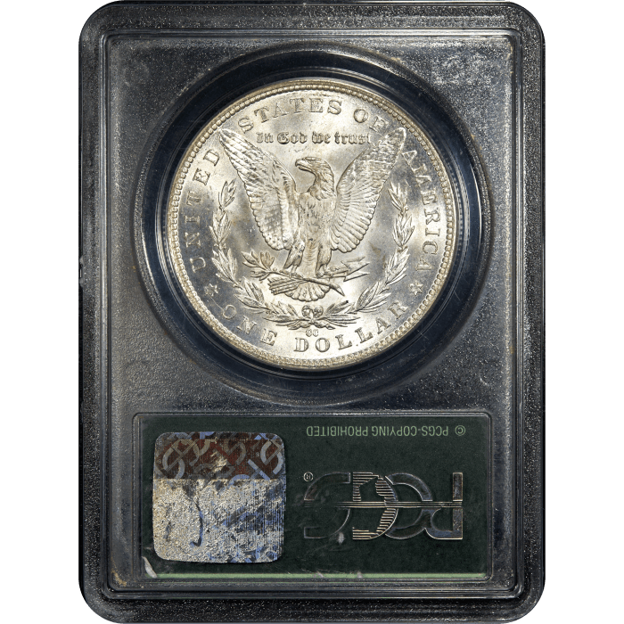 1884-CC Morgan Dollar ($1) OGH Reverse Slab Image