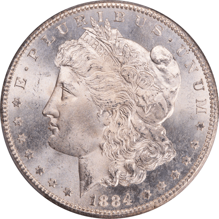 1884-CC Morgan Dollar ($1) Obverse Image