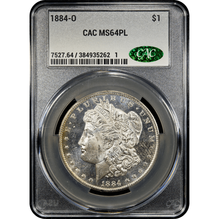 1884-O Morgan Dollar ($1) SLAB Image