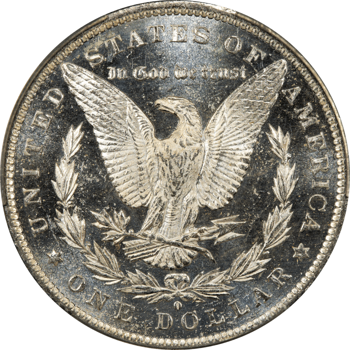 1884-O Morgan Dollar ($1) REVERSE Image