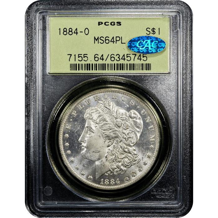 1884-O Morgan Dollar ($1) OGH SLAB Image