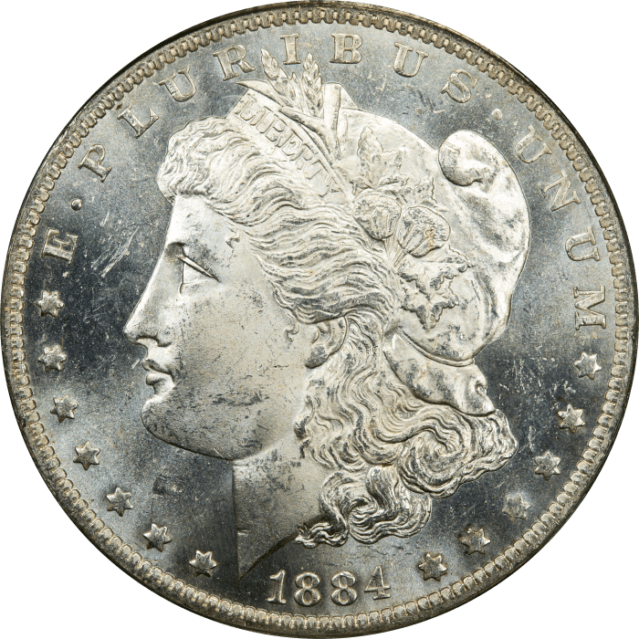 1884-O Morgan Dollar ($1) OGH OBVERSE Image