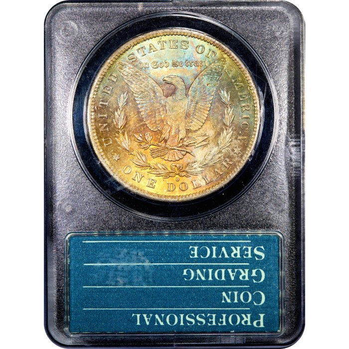 1884-O Morgan Dollar ($1) Rattler SLAB Image