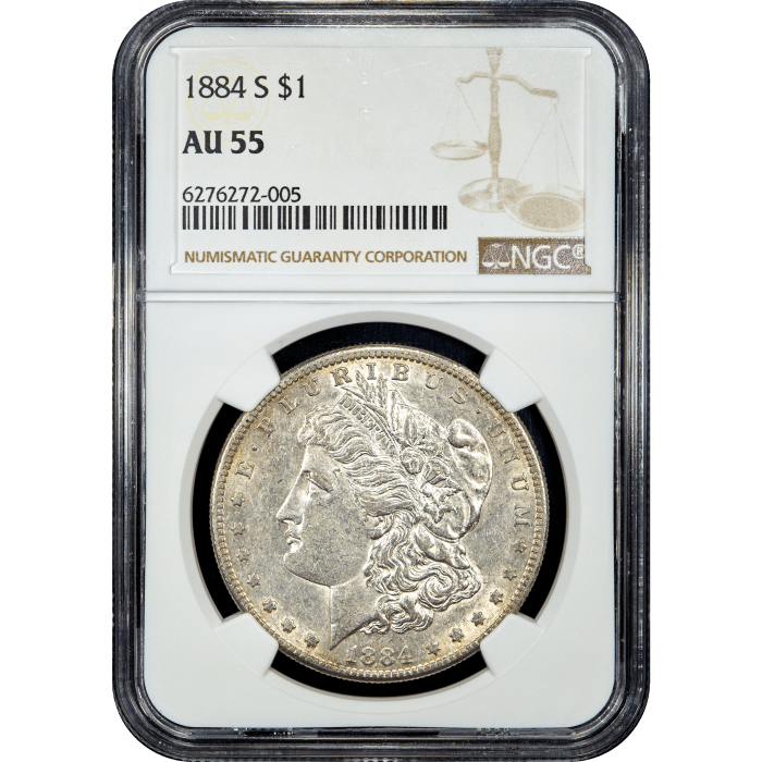 1884-S Morgan Dollar ($1) SLAB Image