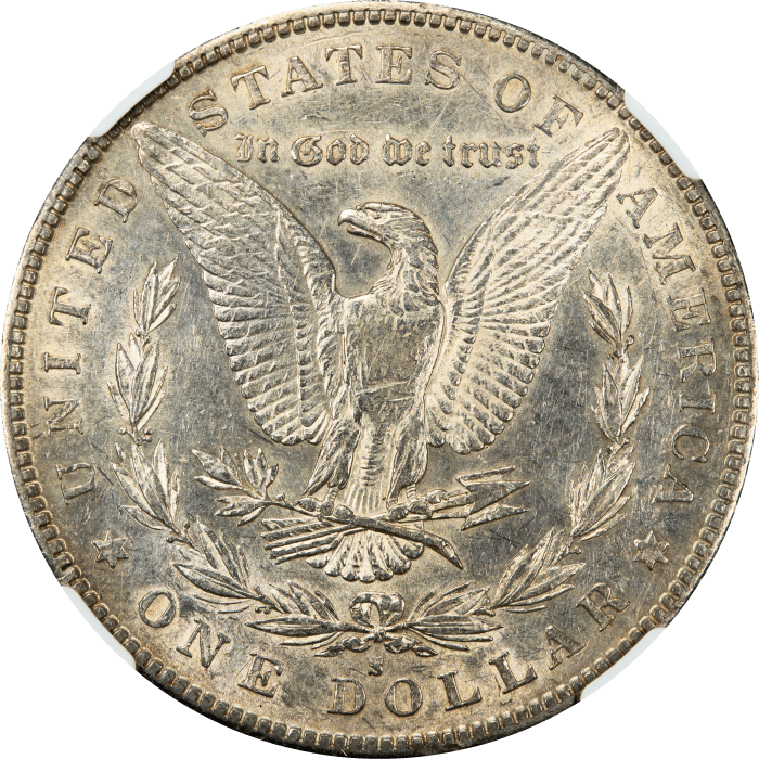 1884-S Morgan Dollar ($1) REVERSE Image