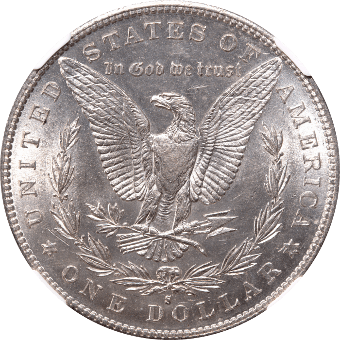 1884-S Morgan Dollar ($1) Reverse Image