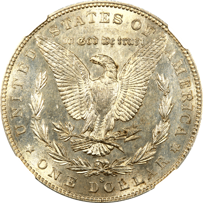 1884-S Morgan Dollar ($1) Reverse Image