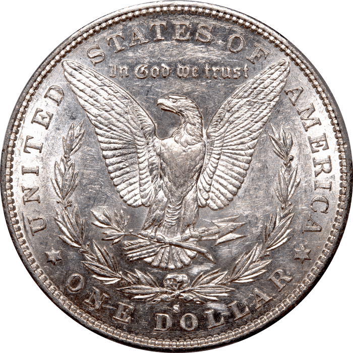 1884-S Morgan Dollar ($1) Reverse Image