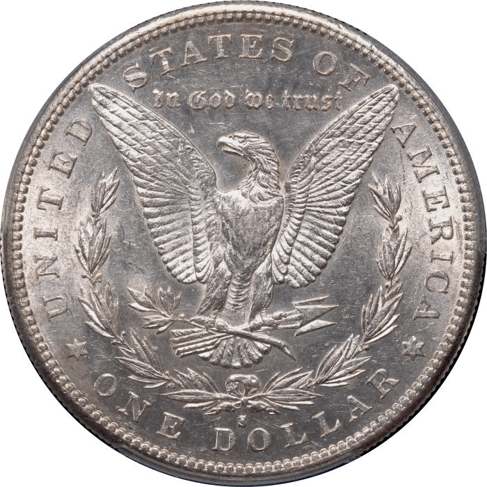 1884-S Morgan Dollar ($1) Reverse Image