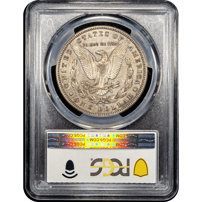 1884-S Morgan Dollar ($1) Reverse Slab Image