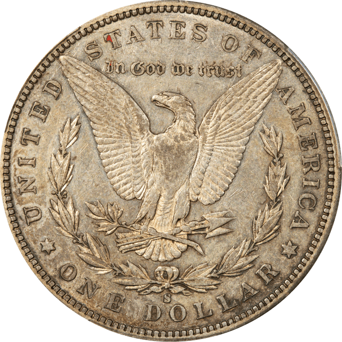1884-S Morgan Dollar ($1) Reverse Image