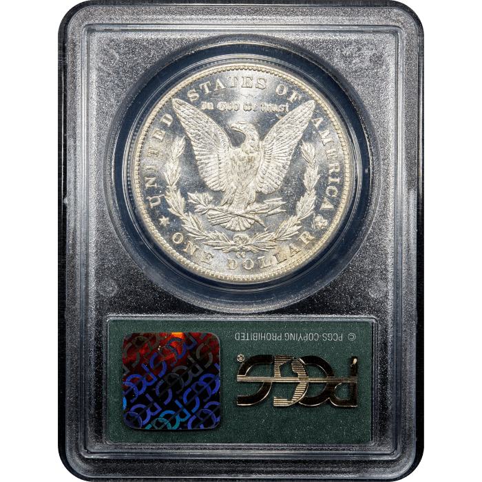 1885-CC Morgan Dollar ($1) OGH Reverse Slab Image