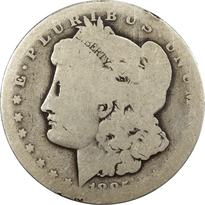 1885-CC Morgan Dollar ($1) OBVERSE Image